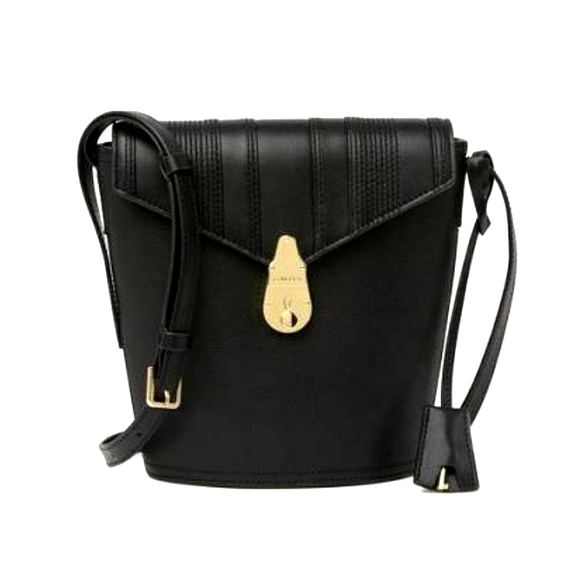 Calvin Klein Bags Calvin Klein Statement Series Small Black Leather